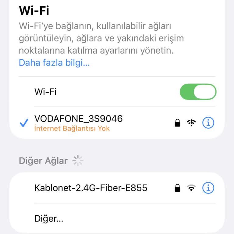 Vodafone İnternet Hizmeti Aktifleştirilmedi Ve Müşteri Temsilcisine Ulaşılamıyor