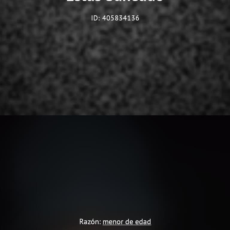 Cuenta de Ome TV baneada por error, solicito revisión y reactivación