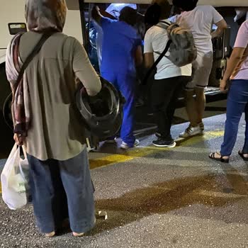 Şoförün Uyuması Ve Tehlikeli Bagaj Yolculuğu Tehlikeye Dönüştürdü