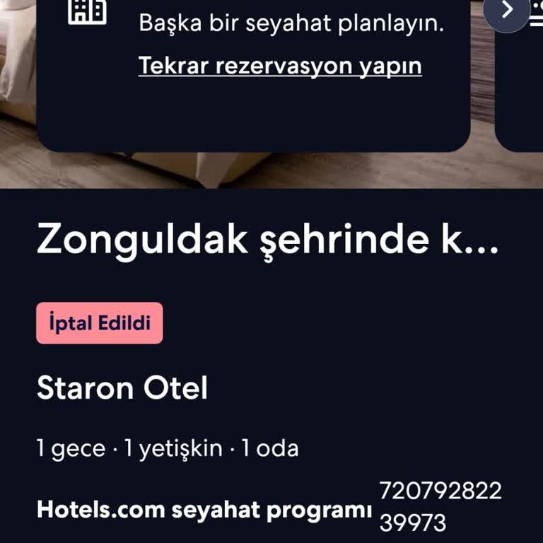 Hotels.com’da İptal Edilen Rezervasyonun İadesi Yapılmadı
