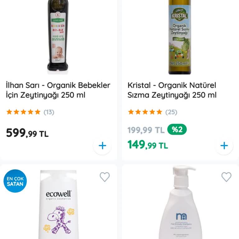 Kristal Zeytinyağı Fiyatı Sepette Uymadı Ve İptal İmkânı Yok