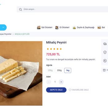 Mihaliç Peyniri Stok Yanıltması Ve Kuponla Aldığım Fiyat Avantajı Kaybı