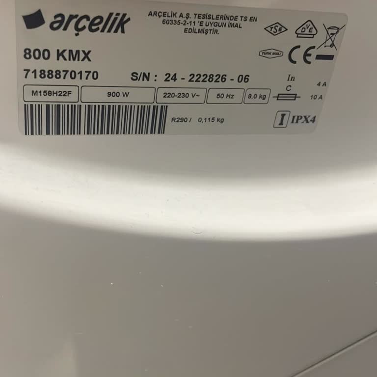 Arçelik Kurutma Makinesinde Yanlış Montaj Aparatı Ve Çözüm Talebi