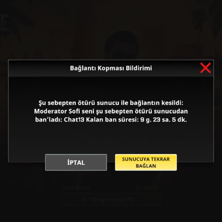 Banı Atan Moderatöre Şikayet Ve Moderatörün Görevden Alınması Talebi