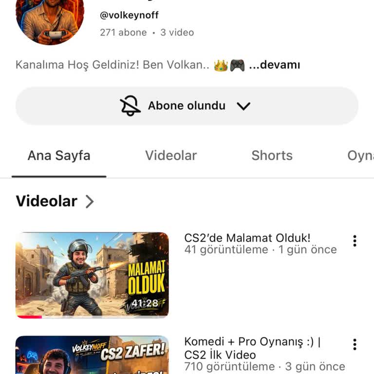 YouTube Kanalımda Abone Sayısı -5 Hatası
