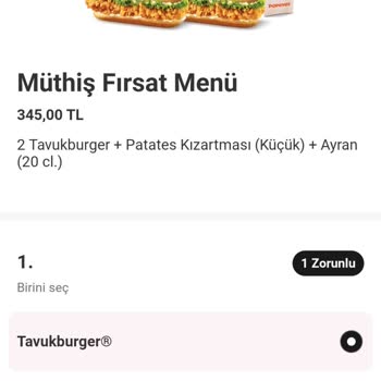 İndirimli Menülerde Burger Büyütme Seçeneği Kaldırılması Müşteri Memnuniyetini Sarsıyor