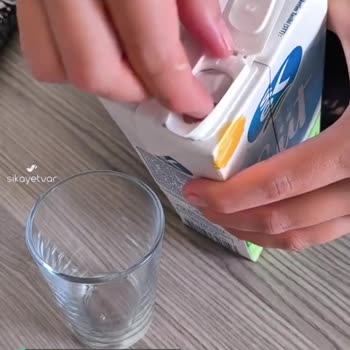 Sek Süt Su Gibi Çıktı!