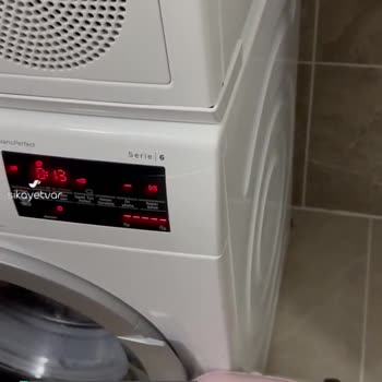 Bosch Çamaşır Makinesinden Gelen Aşırı Ses