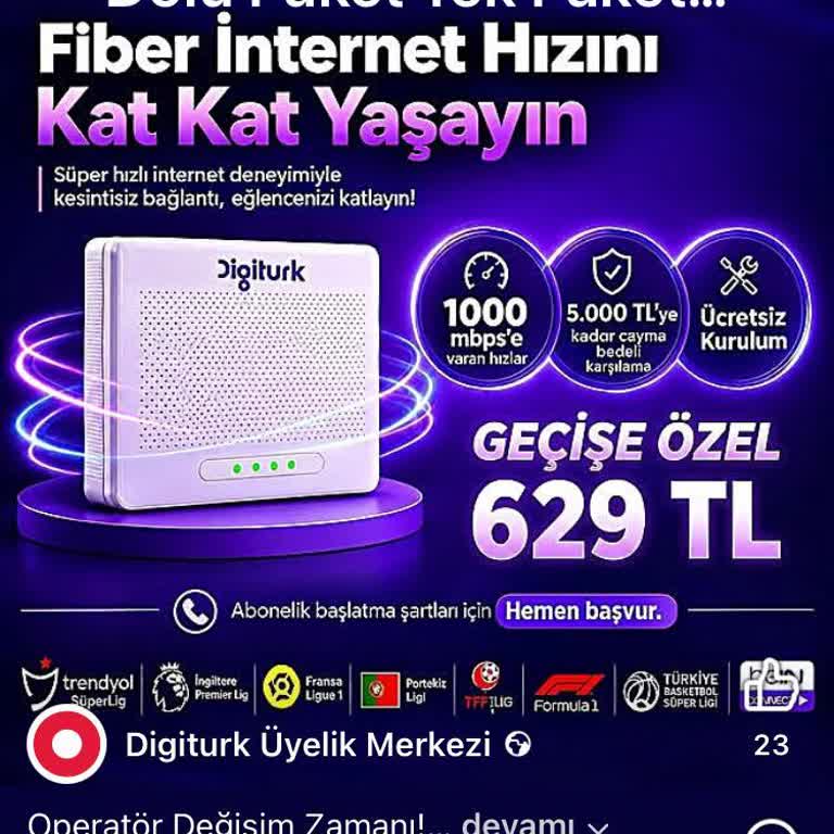 Digiturk Yanıltıcı Teklif Ve 1.700 TL Aşırı Fatura