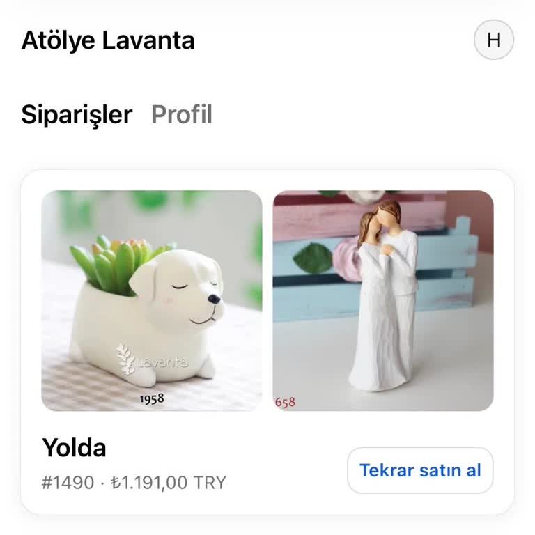 Atölye Lavanta Siparişimin Kargoya Verilmemesi Ve İletişimsizlik