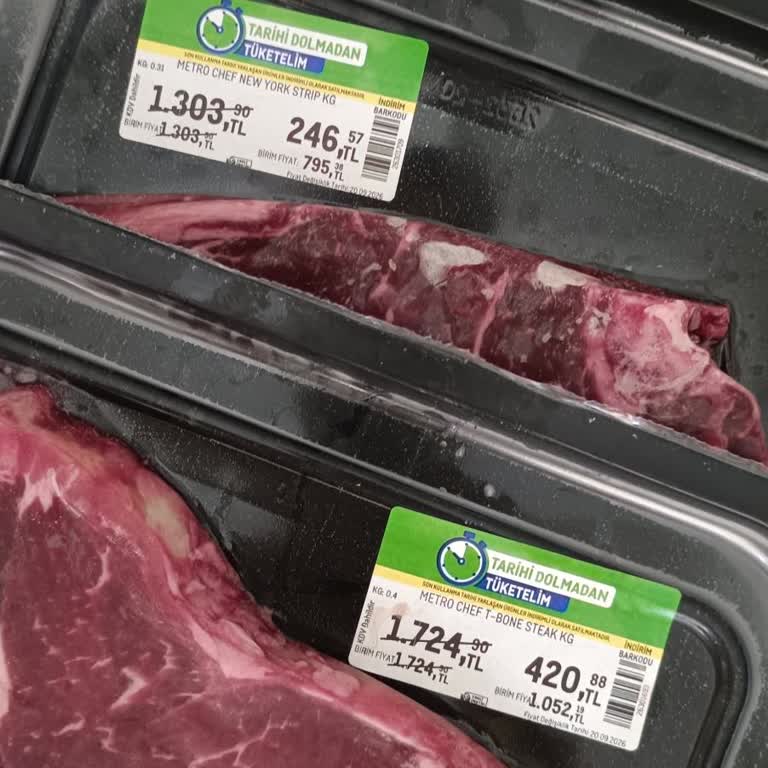 Metro Market'te Etiket Ve Kasadaki Fiyat Arasındaki Aşırı Fark