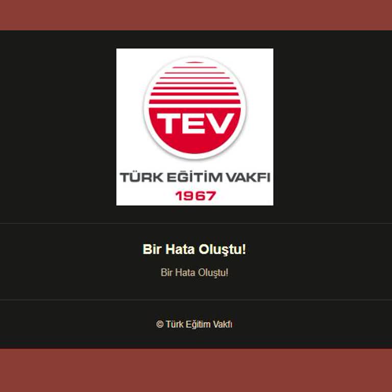 Türk Eğitim Vakfı Teknik Hata Üyelik Kaydını Engelliyor Burs Başvurusu Yapılamıyor