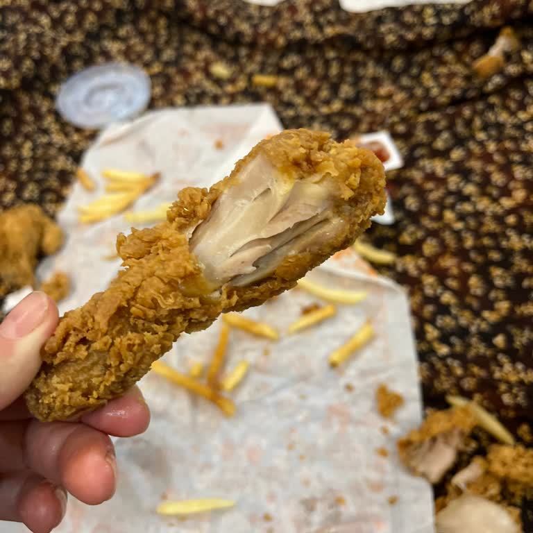 Kırıkkale Popeyes Şubesinde Bozuk Baget Menüsü Sağlık Tehlikesi