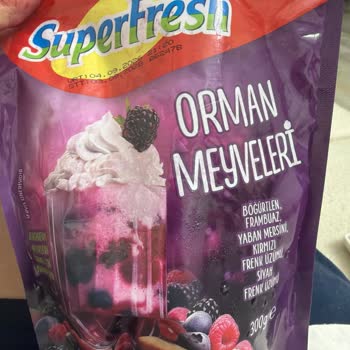 Kurtlu Orman Meyveleri Ürünü Hijyen Sorunu