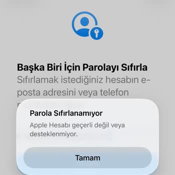 Silinen Apple Kimliğimde Çelişkili Hata Mesajları Ve Çözüm Talebi