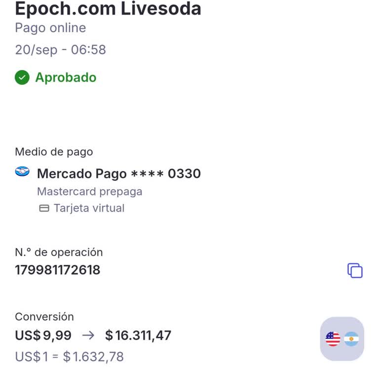 Solicito Cancelación de Suscripción a Epoch.com y Reembolso del Cobro
