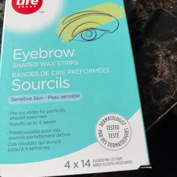 Shoppers Drug Mart Life Brand Eyebrow Shaped Wax Strips