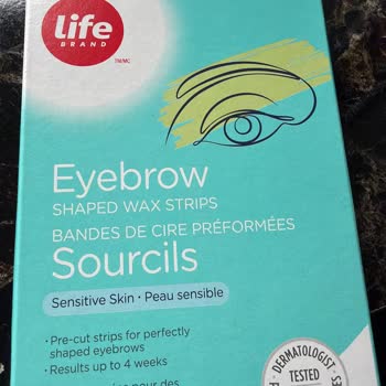 Shoppers Drug Mart Life Brand Eyebrow Shaped Wax Strips