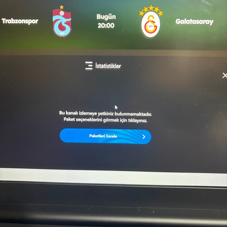 Yıllık Süper Lig Paketi Haksızca Silindi Ve Maçları İzleyemiyorum