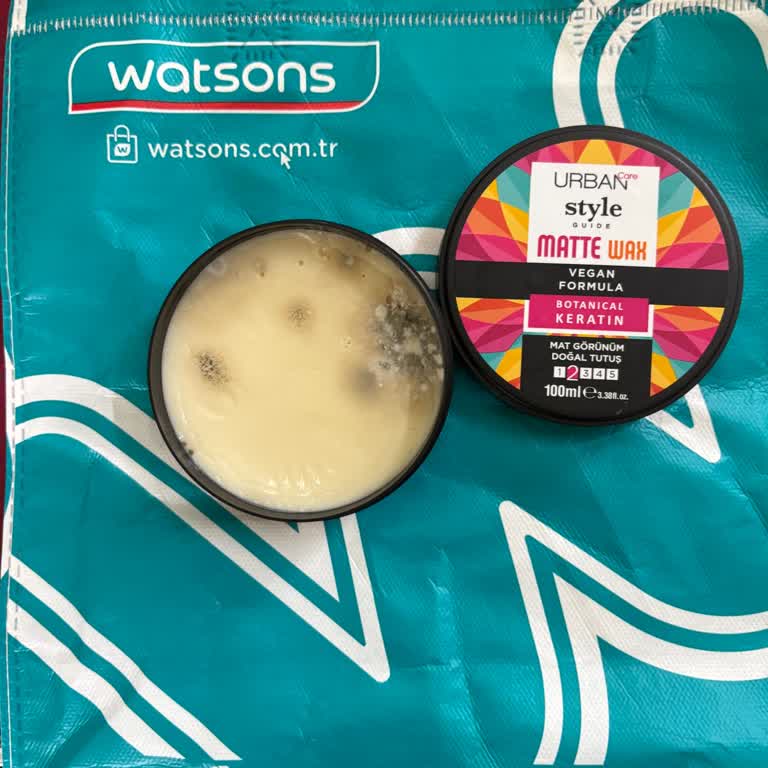 Urban Care Saç Wax’ı Küflü Çıktı, Watsons Mağazasında Ürün Sorunu