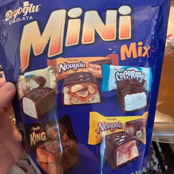 Paket Üzerinde 5 Çeşit Yazılı, Mini Mix 4 Çeşit İçeriyor