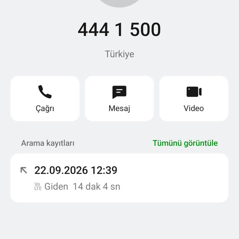 Canlı Müşteri Temsilcisine Ulaşamama Nedeniyle E‑Sim Tarife Değişikliği Engellendi