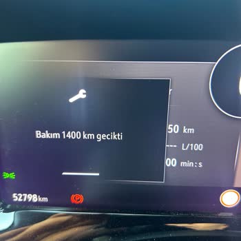 Garanti Kapsamı Dışı Triger Kayışı Değişimi Ve 8 Günlük Servis Beklemesi