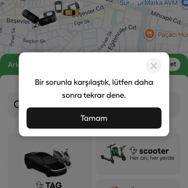 Martı Uygulamasında Konum Alma Hatası Çözülmedi