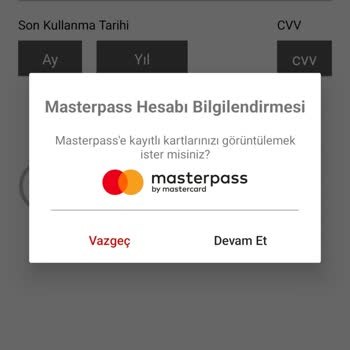 Var Uygulaması Ödemelerinde Masterpass Pop-Up Sorunu Ve Destek Eksikliği