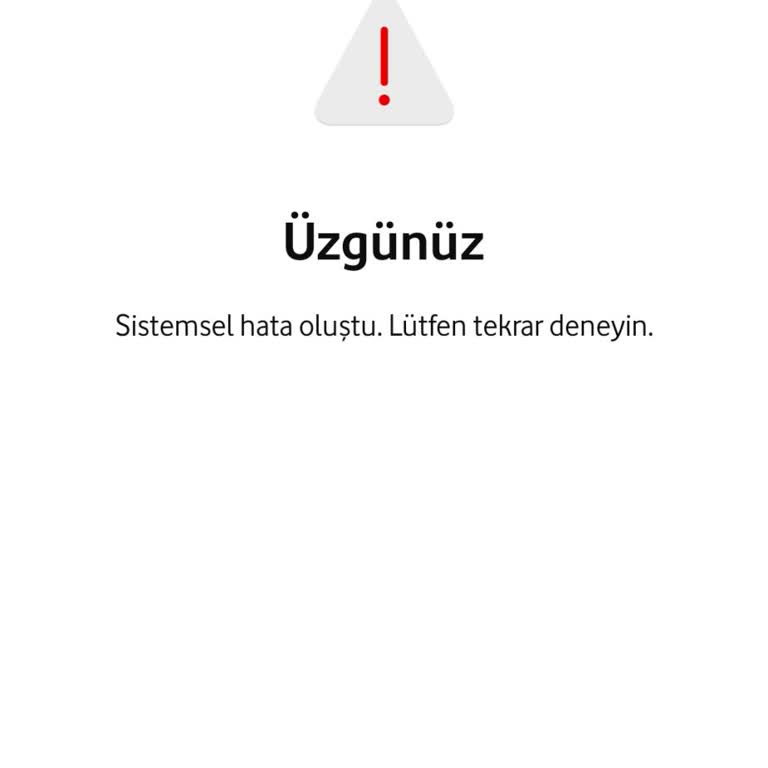 Sistemdeki Hata Nedeniyle Vodafone Yanımda Ek Cihaz Satın Alma Engellendi
