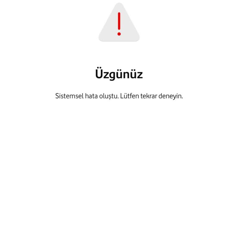 Vodafone Yanımda Uygulamasında Sistemsel Hata İle Ek Cihaz Alımı Engellendi