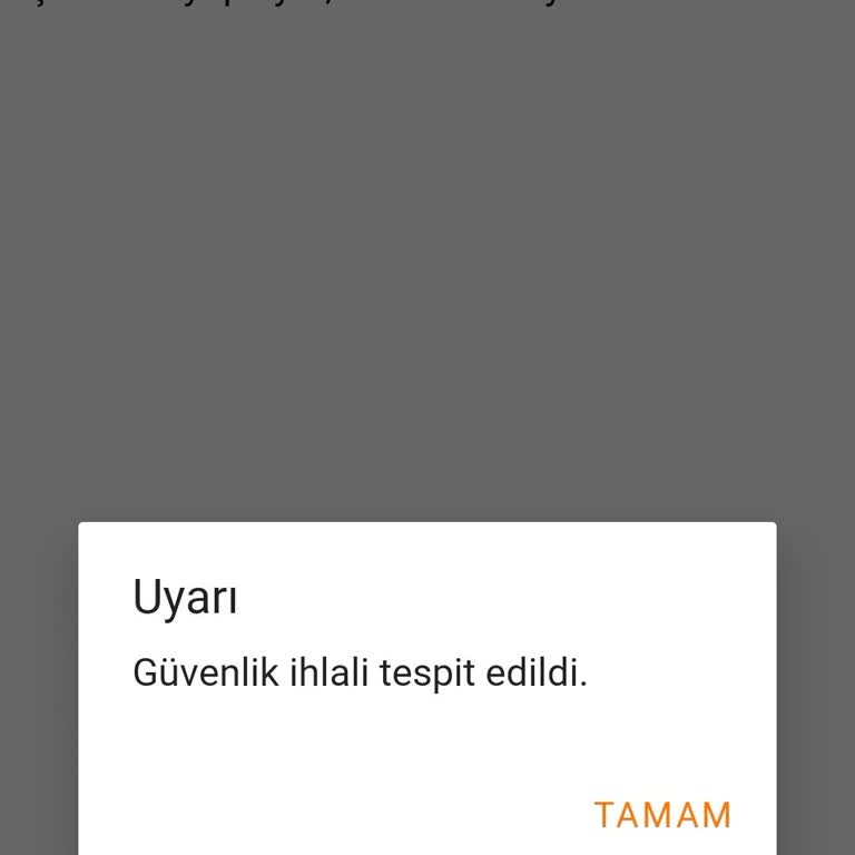 Sanal Kartım Online Alışverişte Güvenlik İhlali Nedeniyle Çalışmıyor