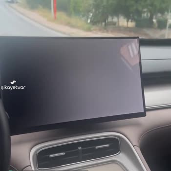 Chery Tiggo 8 Prestige Ekran Sorunu