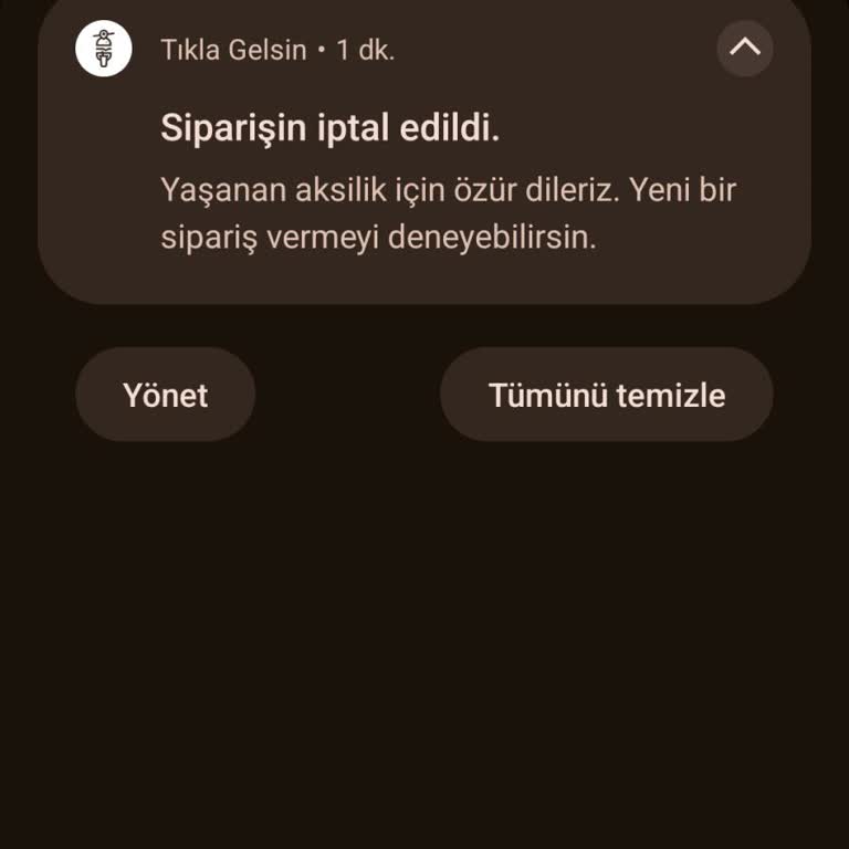 Sipariş İptali Sonrası Geciken İade Ve Bilgilendirme Eksikliği