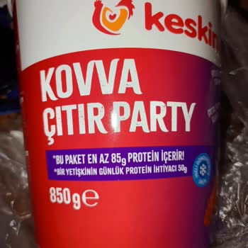 Kovva Çıtır Party Ürününün Gerçek Tavuk İçermemesi Ve Tüketiciyi Yanıltması