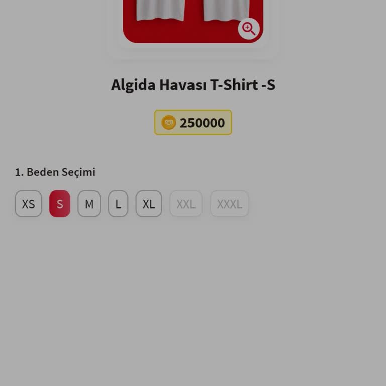Algida Havası Bundle 1 Hediyesi Puanlarla Alınamıyor