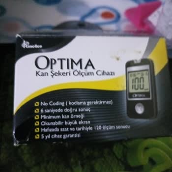 Optima CE0123 Şeker Ölçüm Cihazı Hatalı Ölçüm Yapıyor, Garanti Kapsamında Değişim Talep Ediyorum