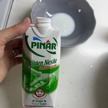 Pınar Markasının Bozulmuş UHT Sütü Çocuğumu Zehirleme Tehdidi