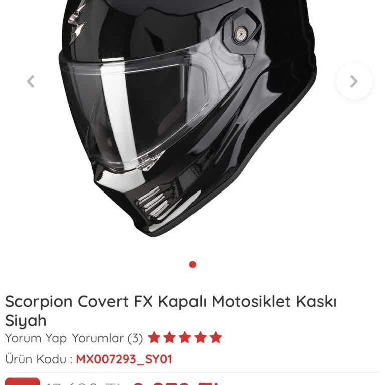 Kısa Sürede Kask Ve Pinlock Fiyatı Yarıya Düştü Mağdur Oldum