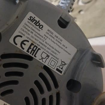 Sinbo SHB 3150 Blender İçin Plastik Hazne Yedek Parça Bulunamıyor