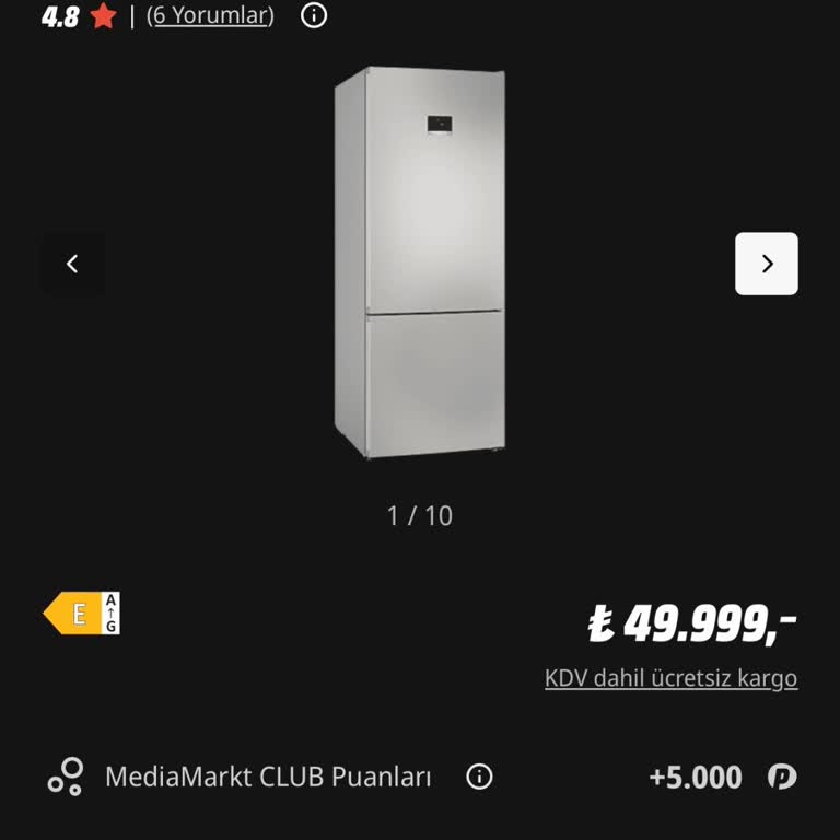 Satın Aldığım Buzdolabının Piyasa Fiyatıyla Uyumsuzluğu Nedeniyle İade Talebimin Reddedilmesi