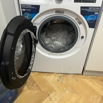 Beko Çamaşır Makinesi Cam Patlaması Can Güvenliğini Tehdit Ediyor Ve Servis Haksızlığı