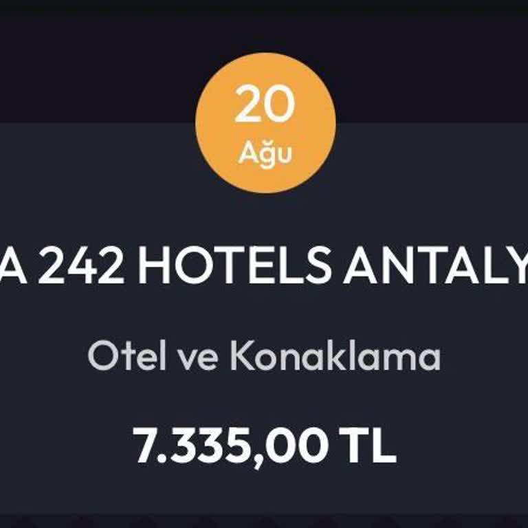 Tema 242 Hotel Hijyen Koşullarından Dolayı Mağdur Oldum