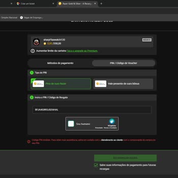 Tarjeta regalo canjeada antes de la compra, pido reembolso a Eneba