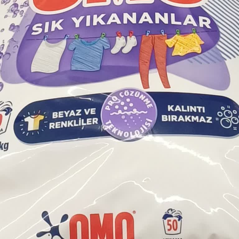 Samsun Kooperatif Market'te Satılan OMO Deterjanda Orijinallik Şüphesi Ve Kalıntı Sorunu