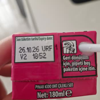 Pınar Kido Çilekli Sütte Bozulmuş Ürünler Çocuğumun Sağlığını Tehlikeye Atıyor