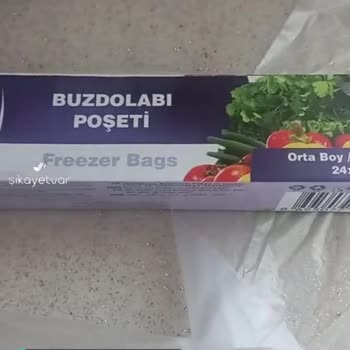 BİM Protex Buzdolabı Poşeti Hatalı