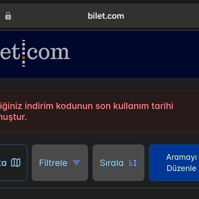 Kuponun Süresi Dolmuş Görüntülenmesi Ve 2.500 TL İndirimin Uygulanamaması