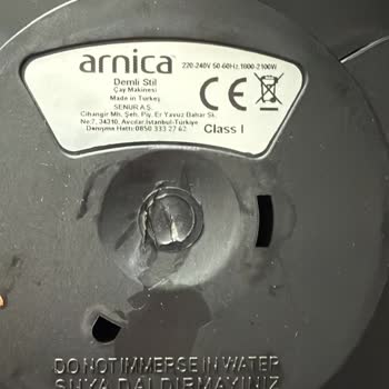 Arnica Çay Seti Cam Demliği İçin Tek Parça Ücreti Makul Değil