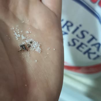 Yabancı Madde İçeren Toz Şeker Paketi